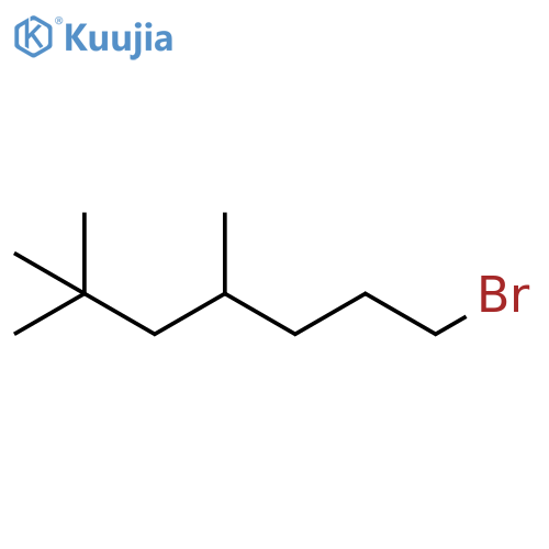 Heptane, 1-bromo-4,6,6-trimethyl- structure