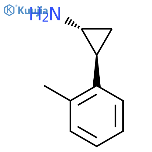 (1R,2S)-2-(2-Methylphenyl)cyclopropan-1-amine structure