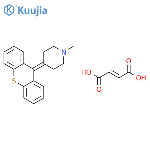 Pimethixene maleate structure