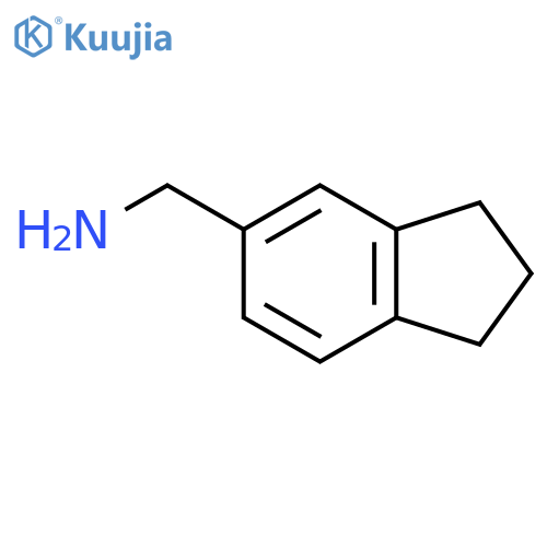 1H-Indene-5-methanamine,2,3-dihydro- structure