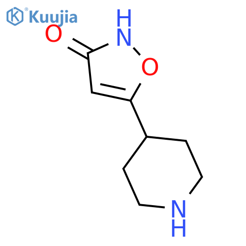 5-(piperidin-4-yl)-1,2-oxazol-3-ol structure