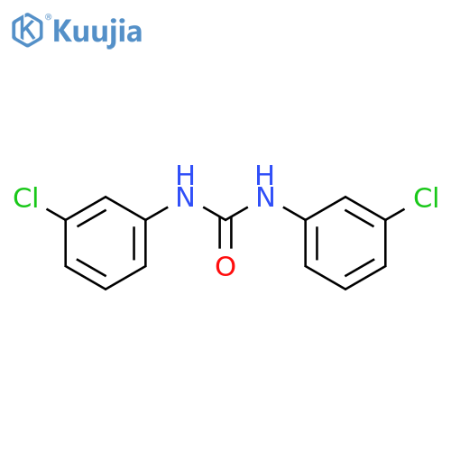n,n'-bis(3-chlorophenyl)urea structure