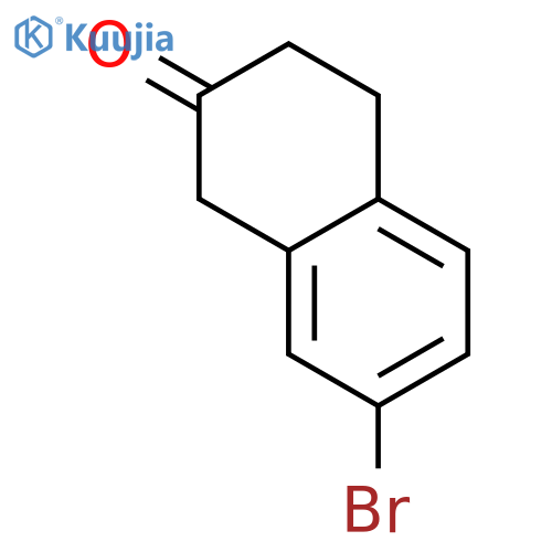 7-bromo-1,2,3,4-tetrahydronaphthalen-2-one structure