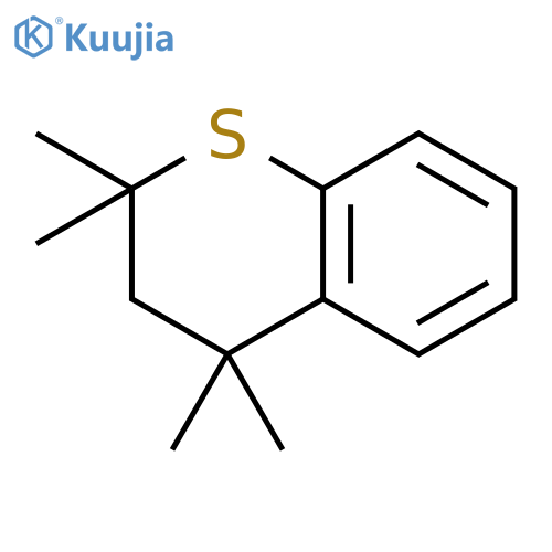 2H-1-Benzothiopyran, 3,4-dihydro-2,2,4,4-tetramethyl- structure