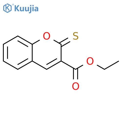 2h-1-benzopyran-3-carboxylic Acid, 2-thioxo-, Ethyl Ester (en) structure