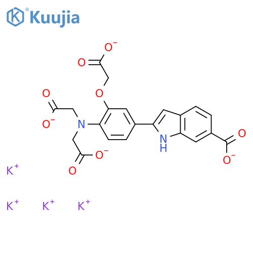 Mag-Indo-1 Tetrapotassium Salt structure