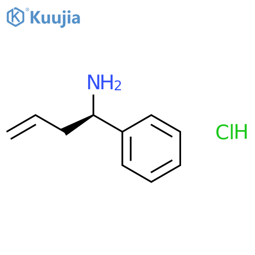 (R)-1-Phenylbut-3-en-1-amine hydrochloride structure