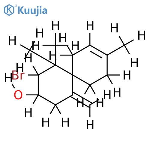 (1Z,8R*,9R*)-8-bromochamigra-1,11(12)-dien-9-ol structure