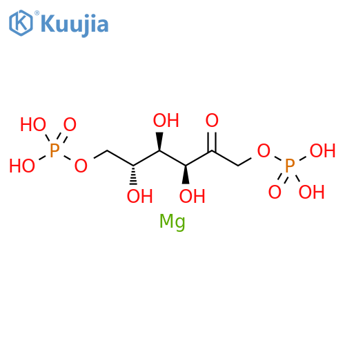 D-Fructose-1,6-diphosphate magnesium salt structure