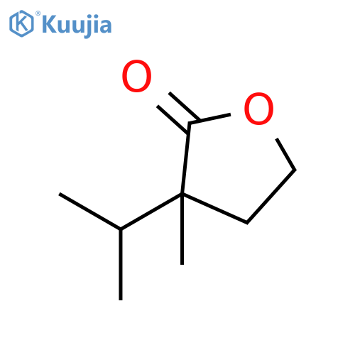 2(3H)-Furanone,dihydro-3-methyl-3-(1-methylethyl)- structure
