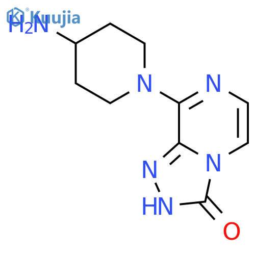 8-(4-aminopiperidin-1-yl)-[1,2,4]triazolo[4,3-a]pyrazin-3(2H)-one structure