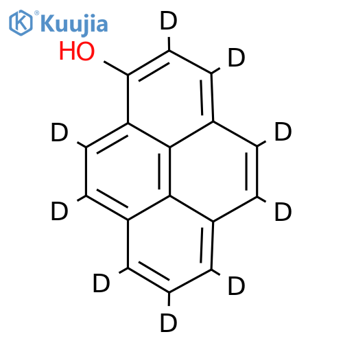 1-HYDROXYPYRENE-D9 structure