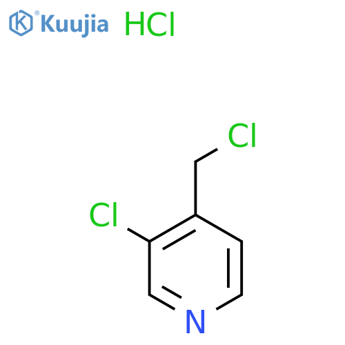 3-Chloro-4-(chloromethyl)pyridine hydrochloride structure