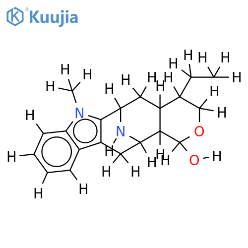 (-)-raumacline structure