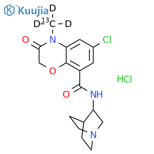 Azasetron-13C,D3 Hydrochloride structure