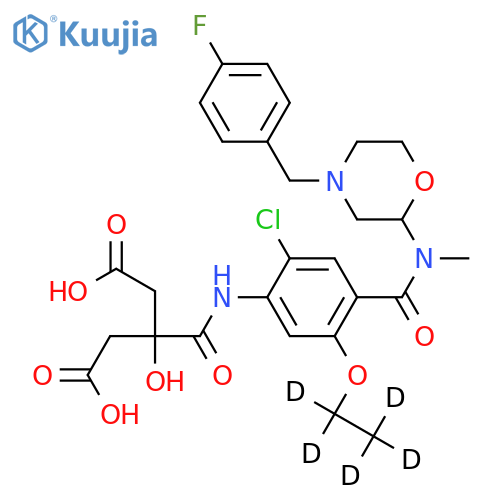 Mosapride-d5 Citric Amide structure