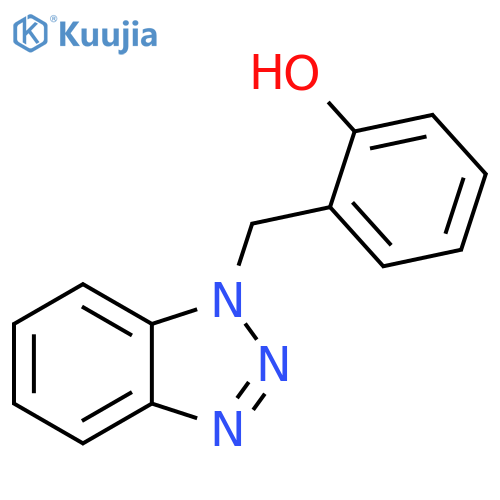 2-(1H-1,2,3-Benzotriazol-1-ylmethyl)phenol structure