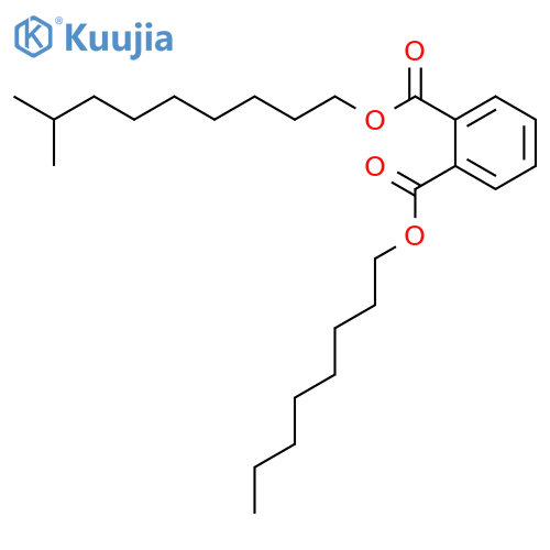 1,2-Benzenedicarboxylicacid, 1-isodecyl 2-octyl ester structure