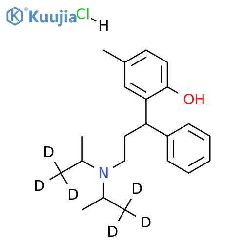 rac Tolterodine-d6 Hydrochloride structure
