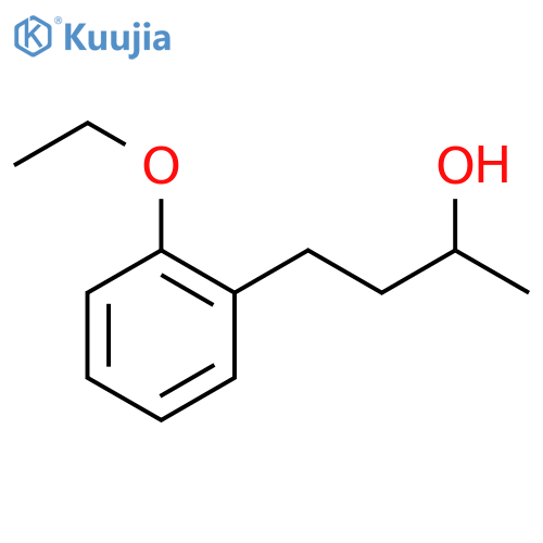 4-(2-ethoxyphenyl)butan-2-ol structure