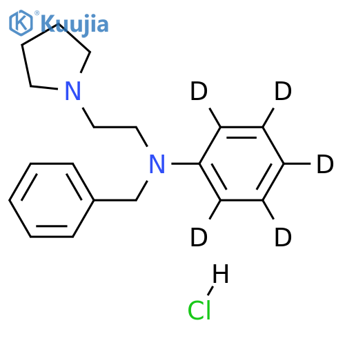 Histapyrrodine-d5 Hydrochloride structure
