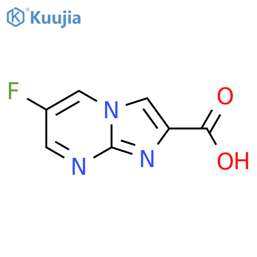 6-Fluoroimidazo[1,2-a]pyrimidine-2-carboxylic acid structure