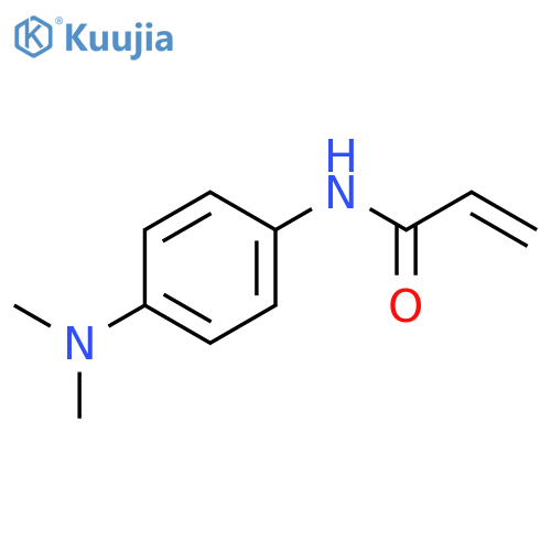 N-4-(dimethylamino)phenylprop-2-enamide structure