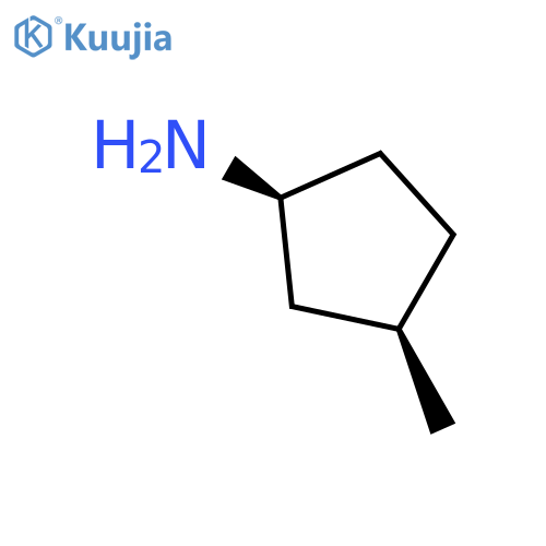 Cyclopentanamine, 3-methyl-, cis- structure