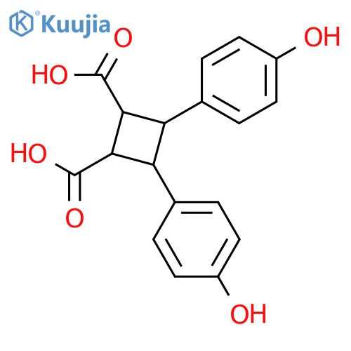 7,7'-Cyclo-4,4'-dihydroxy-8,8'-lignan-9,9'-dioic acid; (all-ξ)-form structure