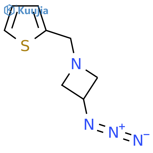 3-Azido-1-(thiophen-2-ylmethyl)azetidine structure