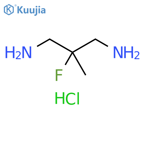 2-fluoro-2-methylpropane-1,3-diamine dihydrochloride structure