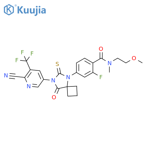 N-(2-methoxyethyl) Apalutamide structure