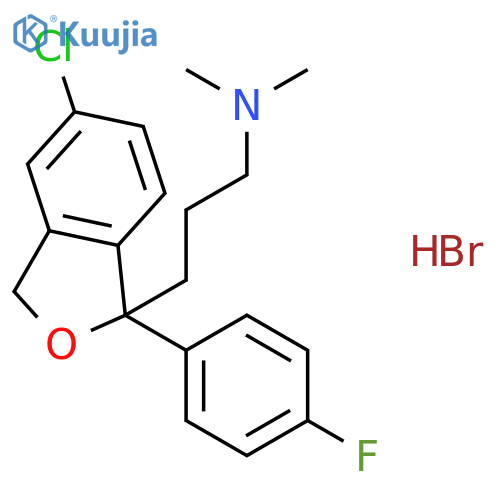 5-chlorodescyano citalopram hydrobromide structure