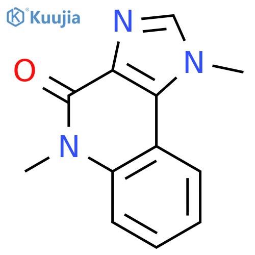 1,5-dihydro-1,5-dimethyl-4H-Imidazo[4,5-c]quinolin-4-one structure