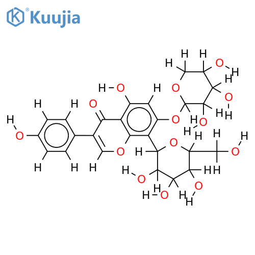 genistein 7-O-xylosyl-8-C-glucoside structure