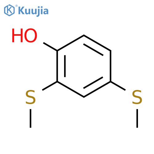 2,4-bis(methylthio)phenol structure