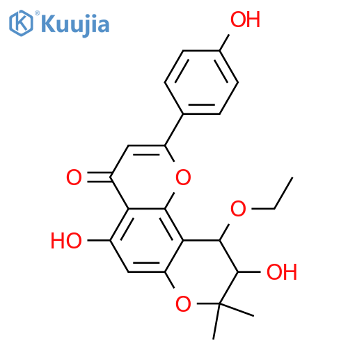 Atalantoflavone; 1'',2''-Dihydro, 1''R*-ethoxy, 2''R*-hydroxy structure