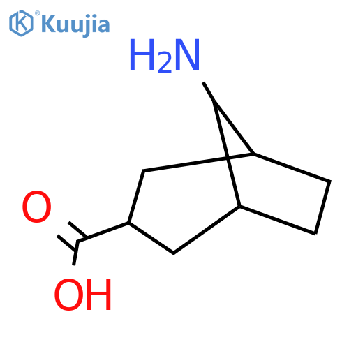 8-Aminobicyclo[3.2.1]octane-3-carboxylic acid structure