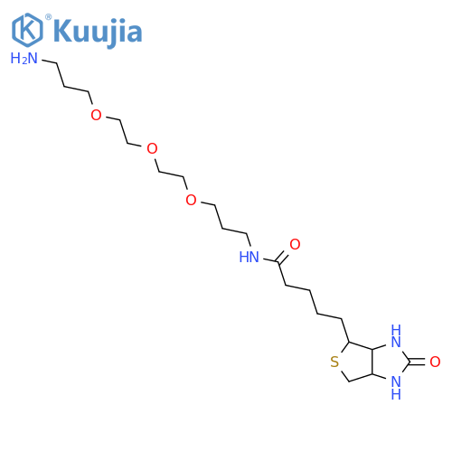 Biotin-Teg-Nh2 Tfa structure
