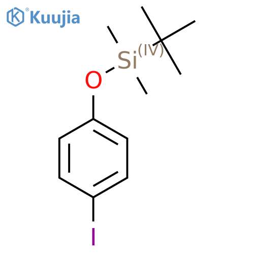 Tert-Butyl(4-iodophenoxy)dimethylsilane structure