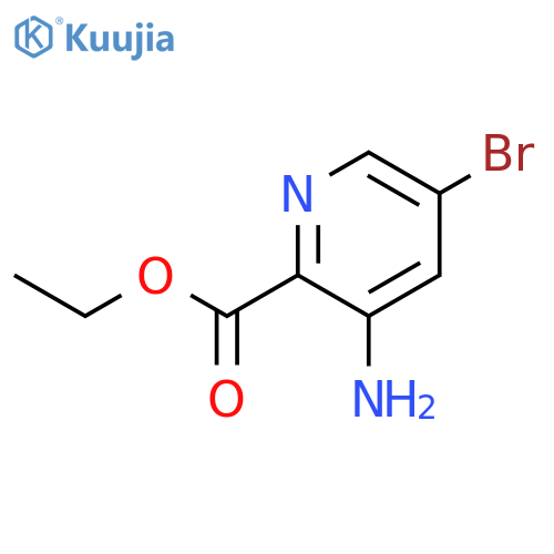 ethyl 3-amino-5-bromopyridine-2-carboxylate structure