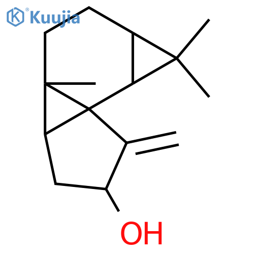 4(15)-Mylien-3-ol; (1α,3α,6β,7β,10S)-form structure