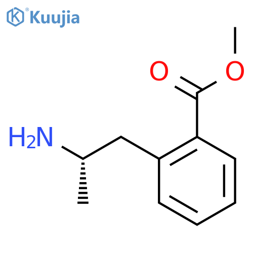methyl 2-(2S)-2-aminopropylbenzoate structure