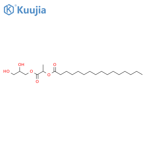 2-(Hexadecanoyloxy)propionic acid, monoester with glycerol structure