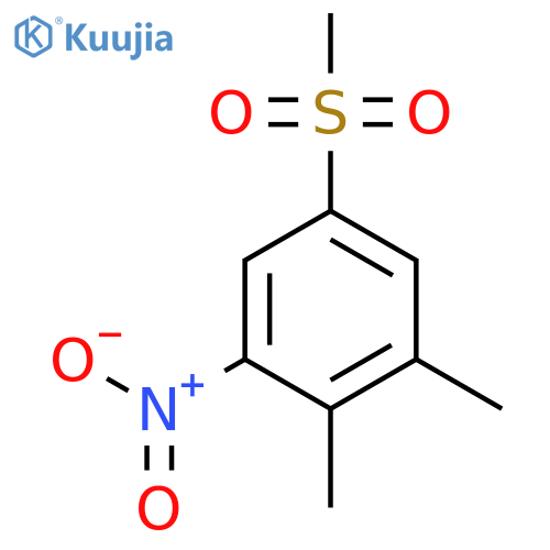 5-Methanesulfonyl-1,2-dimethyl-3-nitrobenzene structure