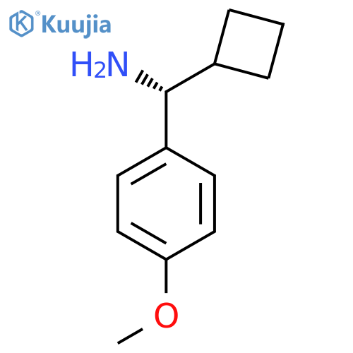 (R)-cyclobutyl(4-methoxyphenyl)methanamine structure