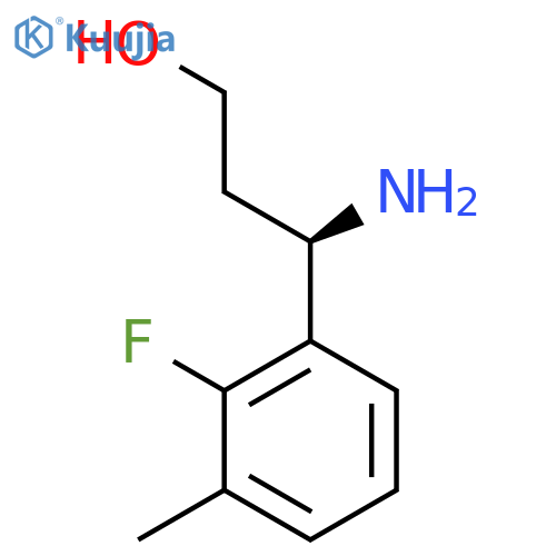 (3R)-3-AMINO-3-(2-FLUORO-3-METHYLPHENYL)PROPAN-1-OL structure