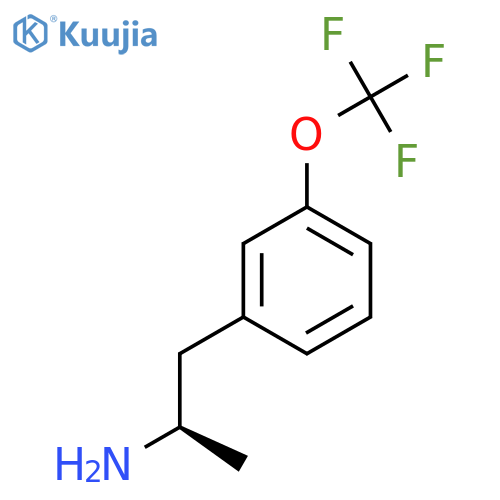(2R)-1-3-(trifluoromethoxy)phenylpropan-2-amine structure