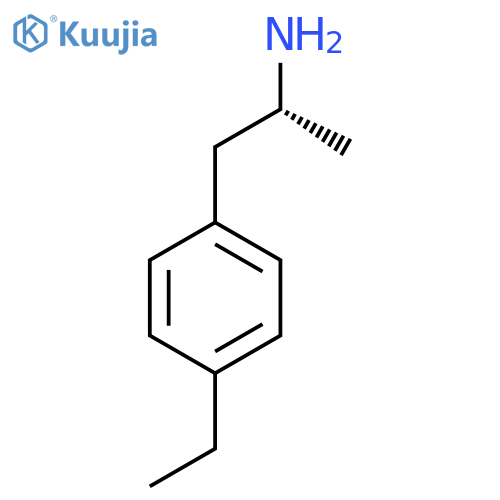 (2R)-1-(4-ethylphenyl)propan-2-amine structure