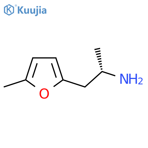 (2S)-1-(5-methylfuran-2-yl)propan-2-amine structure